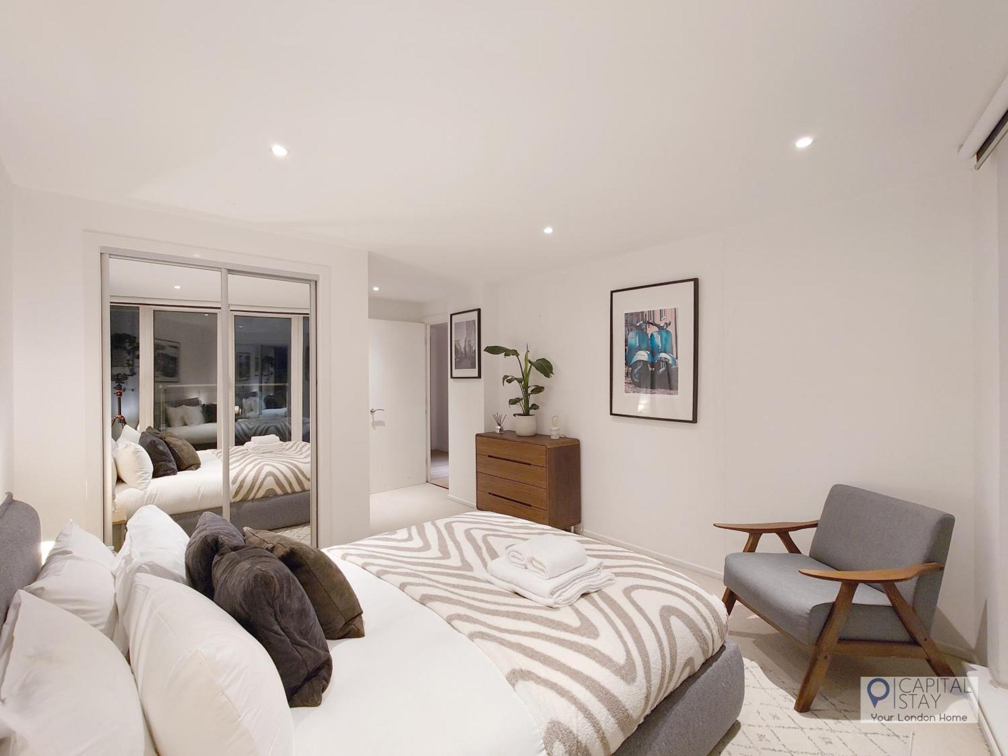 Deluxe Two Bed Apartment With River & City View Londres Exterior foto